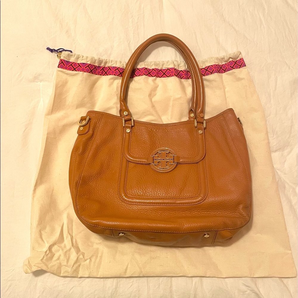 Tory Burch Brown Leather Purse